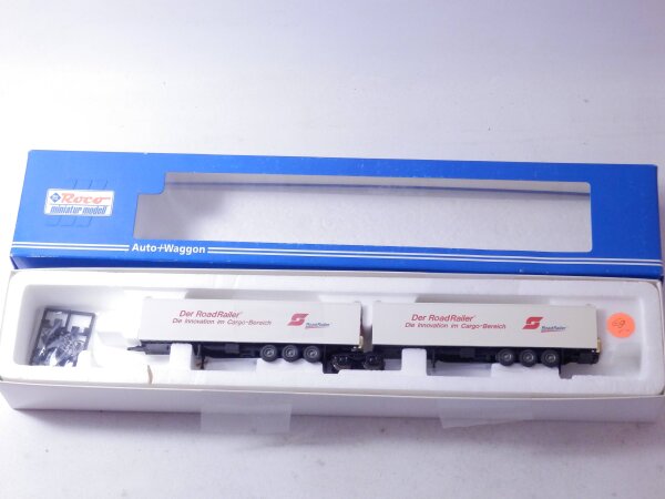 »ROCO 1919 H0 DC · ROAD RAILER AUTO + WAGGON DER ÖBB · OVP«