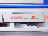 »ROCO 1919 H0 DC · ROAD RAILER AUTO + WAGGON...