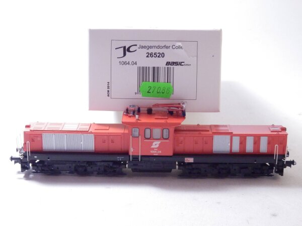 »JÄGERNDORFER 26520 H0 DC · E-LOK BR 1064 DER ÖBB · OVP«