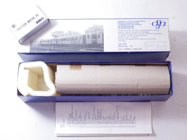 »DJH E146 H0 DC · BAUSATZ DIESELTRIEBZUG DH1 "WADLOPER" DER NS · OVP«