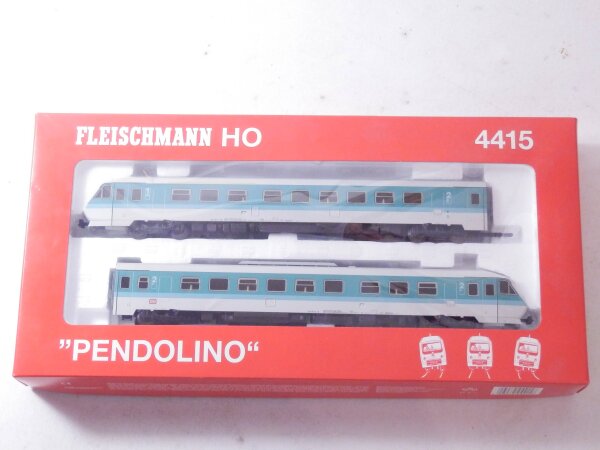 »FLEISCHMANN 4415 H0 DC · DIESELTRIEBZUG BR 610 "PENDOLINO" DER DB · OVP«