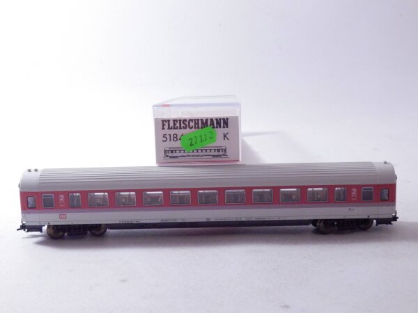 »FLEISCHMANN 5184 K H0 DC · IC/EC PERSONENWAGEN DER DB · OVP« #1