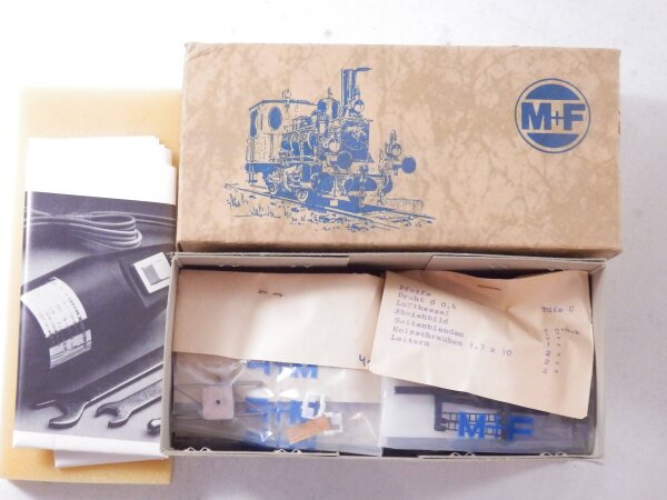 »M+F MERKER FISCHER 213 H0 DC · BAUSATZ 213 LAG GEPÄCKTRIEBWAGEN · OVP« #1