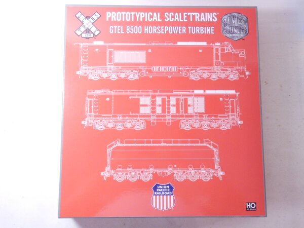 »SCALE TRAINS SXT 30014 H0 DC · UNION PACIFIC GTEL 8500 HORSEPOWER TURBINE #30 · OVP« #6
