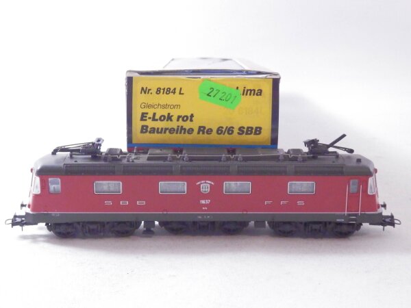 »LIMA 8184L H0 DC · E-LOK ELEKTROLOKOMOTIVE RE 6/6 DER SBB · OVP« #4 #4