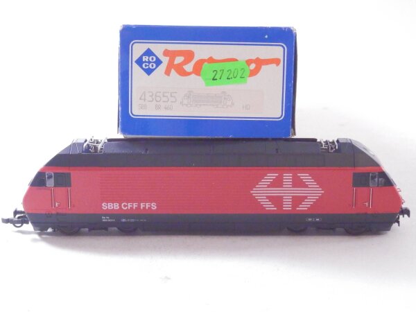 »ROCO 43655 H0 DC · E-LOK ELEKTROLOKOMOTIVE BR 460 DER SBB · OVP« #4 #5