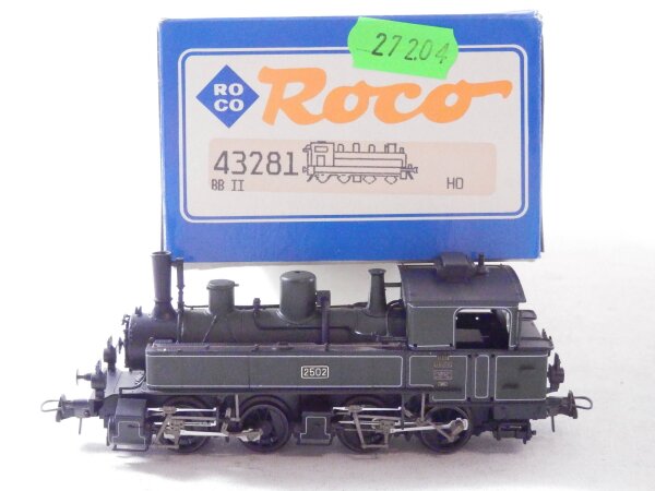 »ROCO 43281 H0 DC · DAMPFLOK BR 2502 K.BAY.STS.B · OVP«