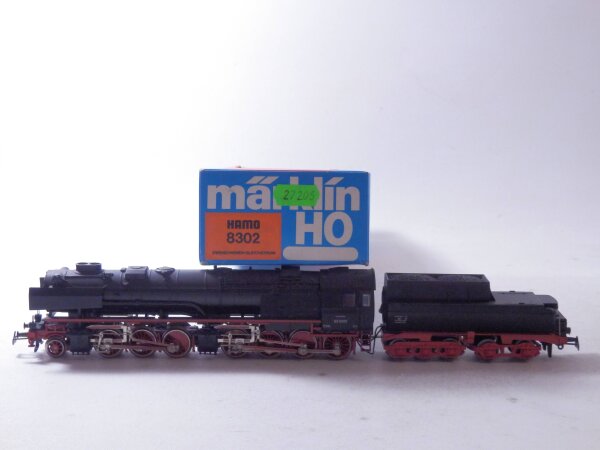 »MÄRKLIN HAMO 8302 H0 DC · DAMPFLOK BR 53 0001 DER DB · OVP«