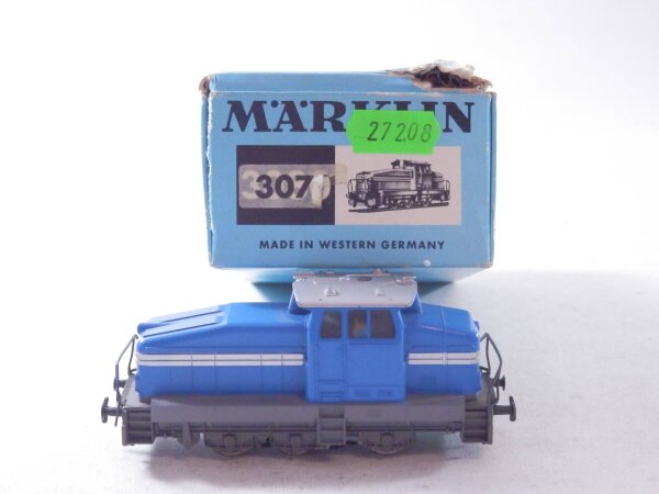 »MÄRKLIN 3078 H0 !! DC GLEICHSTROM !!· DIESELLOK DHG 500 HENSCHEL · OVP«