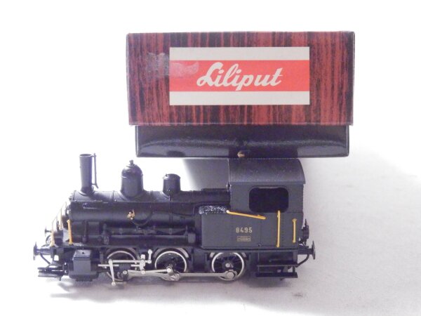 »LILIPUT 3350 H0 DC · DAMPFLOKOMOTIVE BR 8495 SBB · OVP«