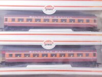 »MODELPOWER H0 DC · PERSONENWAGENSET "HARRIMAN COACH" 4-TEILIG · OVP« #6 #5 #4