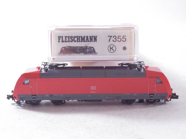 »FLEISCHMANN 7355 N DC · E-LOK ELEKTROLOK BR 101 DER DB · OVP« #1