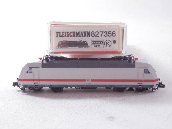 »FLEISCHMANN 827356 N DC · E-LOK ELEKTROLOK BR 145 DER DB · OVP«