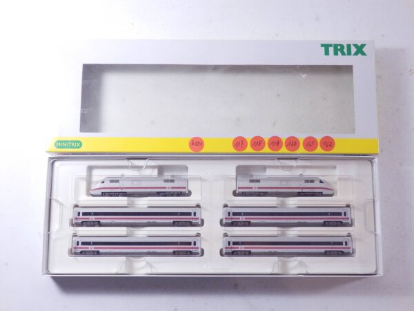 »MINITRIX 12785 N DC · ZUGSET ICE INTER CITY EXPRESS 6-TEILIG · OVP«