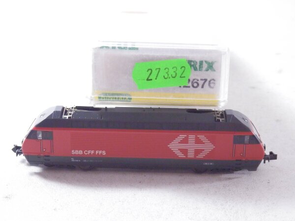 »MINITRIX 12676 N DC · E-LOK BR 460 DER SBB · OVP« #3
