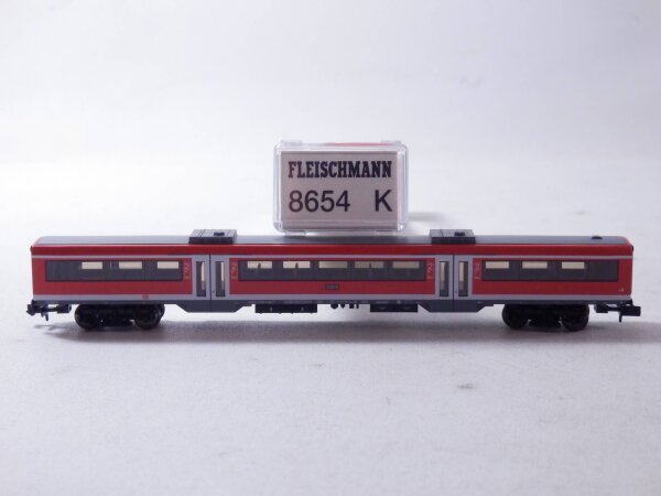 »FLEISCHMANN 8654K N DC · PERSONENWAGGON "MODUS" DER DB · OVP« #1