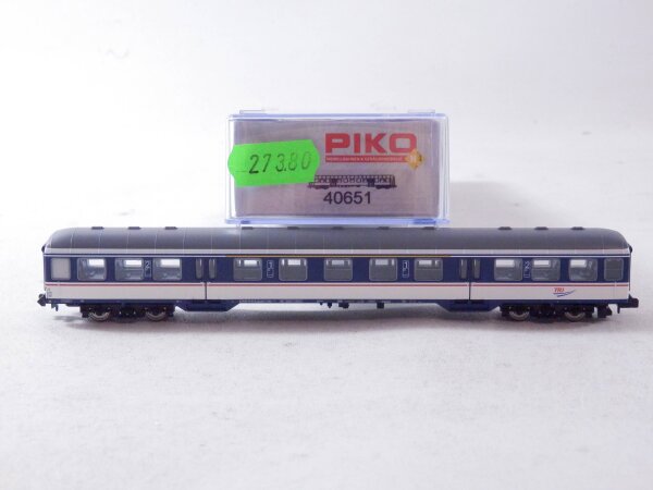 »PIKO 40651 N DC · PERSONENWAGEN 1./2.KL TRI · OVP« #1