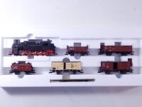 »FLEISCHMANN 4886 H0 DC · ZUGSET "PREUßISCHER GÜTERZUG" DAMPFLOK T16 · OVP« #2