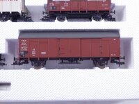 »FLEISCHMANN 4893 H0 DC · ZUGSET "PREUßISCHER GÜTERZUG" T16 K.P.E.V · OVP«