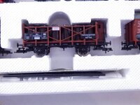 »FLEISCHMANN 4893 H0 DC · ZUGSET "PREUßISCHER GÜTERZUG" T16 K.P.E.V · OVP«