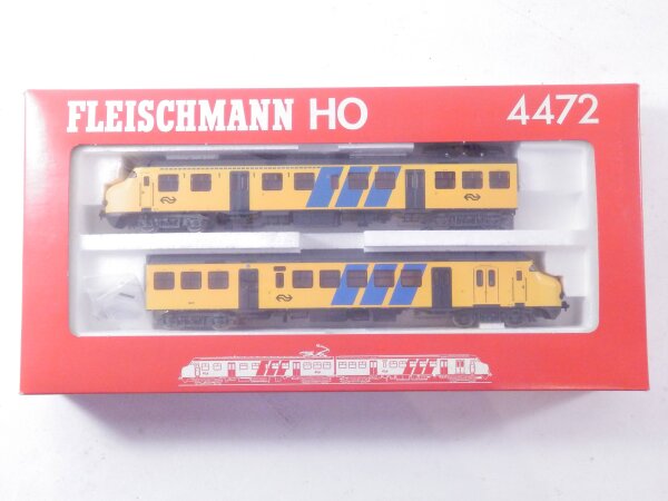»FLEISCHMANN 4472 H0 DC · ELEKTROTRIEBZUG PLAN V DER NS MAT 64 · OVP«