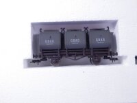 »FLEISCHMANN 485101 H0 DC · KOHLENWAGENZUG GBAG SONDERSERIE · OVP« #4 #1