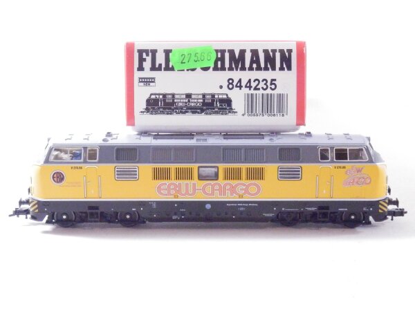 »FLEISCHMANN 844235 H0 DC · DIESELLOK V 270.06 "EBW CARGO" · OVP« #4 #1 #1