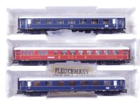 »FLEISCHMANN 4894 H0 DC · ZUGSET "F-ZUG GAMBRINUS" 4-TEILIG · OVP«