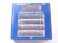»FLEISCHMANN 4911 H0 DC · ZUGSET SCHNELLZUG BERLIN-MÜNCHEN DER DRG · OVP«