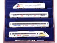 »FLEISCHMANN 1999 H0 DC · ZUGSET "2000" ICE "GROßE MARKEN DES JAHRHUNDERTS" · OVP«